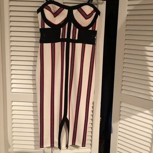 Sexy stripe dress
